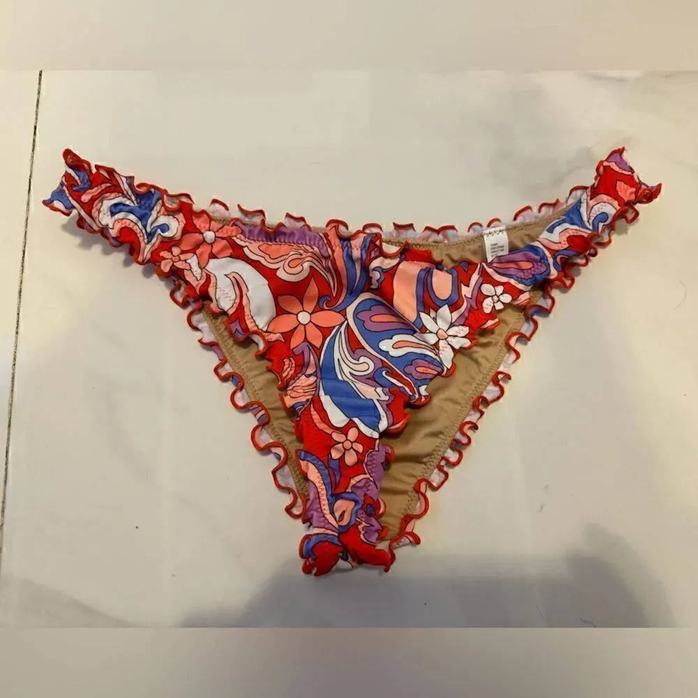 floral bikini bottom #3
